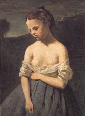 La petite Jeannette (mk11), Jean Baptiste Camille  Corot